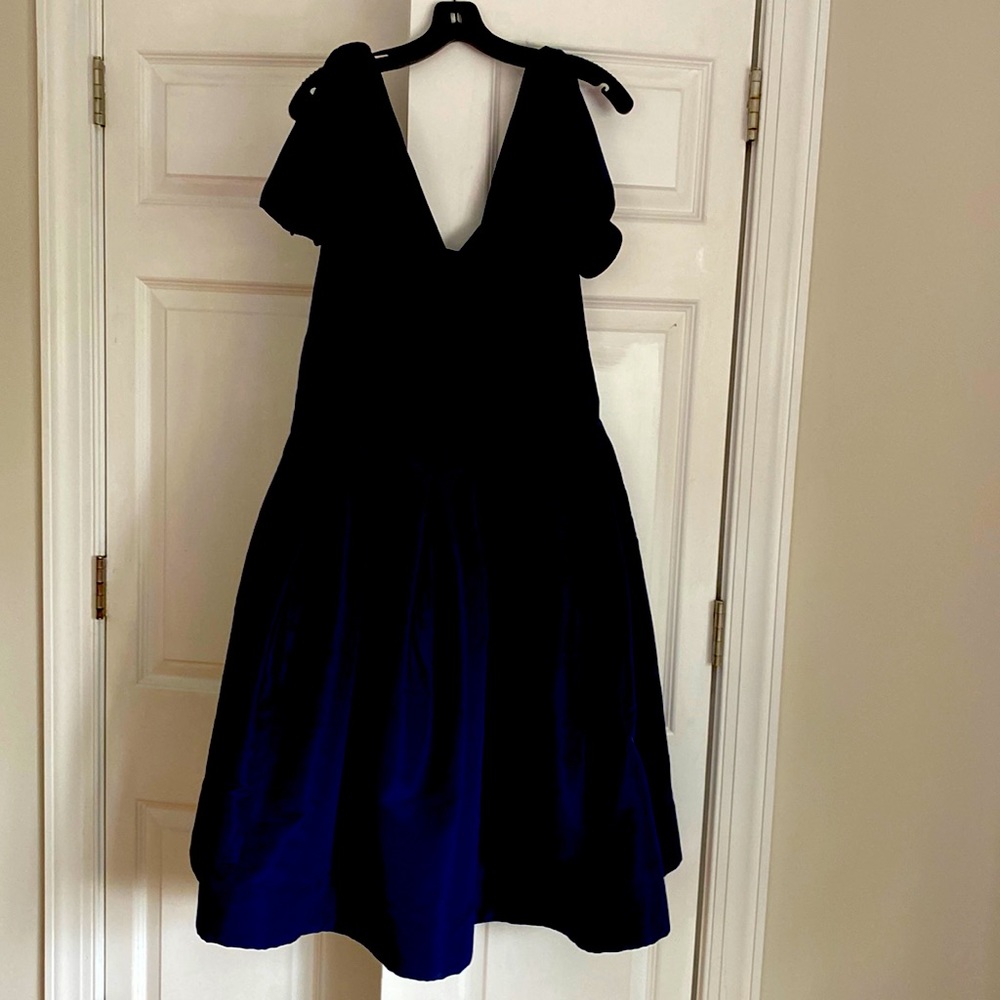 The blue nightsilk cocktail dress is all the rage. Alas wrong size for me